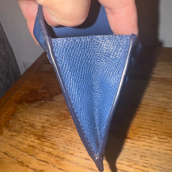 Coach Blue Leather Wallet - Picture 3 of 7